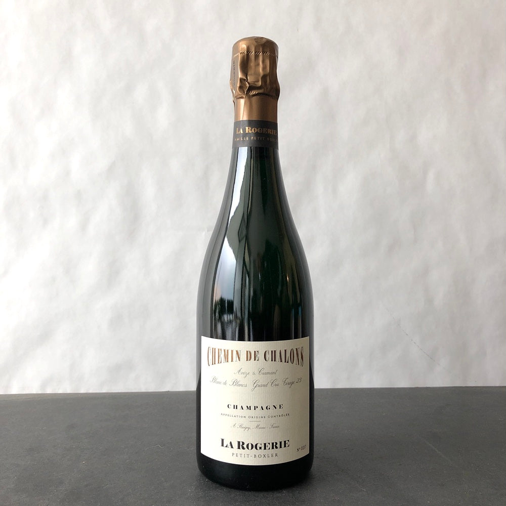 La Rogerie 'Chemin de Chalons' Blanc de Blancs Grand Cru, Champagne, France NV b23