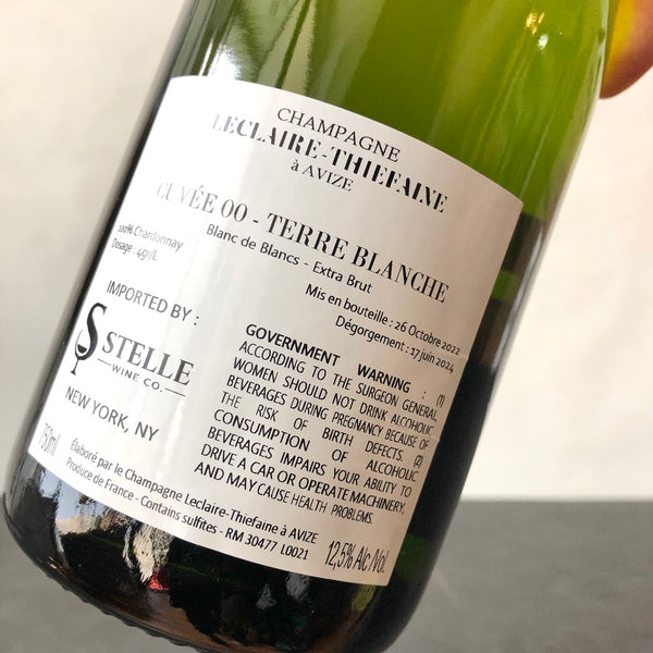 Leclaire-Thiefaine 'Terre Blanche' Avize, Champagne, France