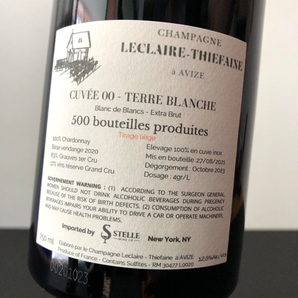 Leclaire-Thiefaine 'Tirage Liege' Avize Grand Cru, Champagne