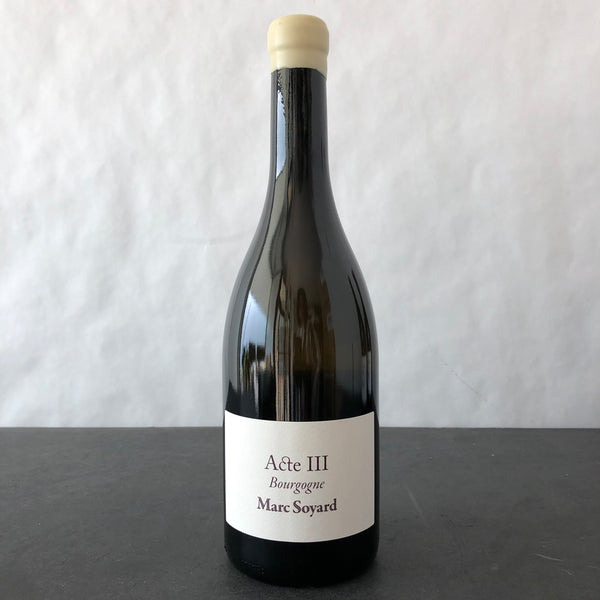 Marc Soyard (Domaine de la Cras) Bourgogne Blanc Acte III