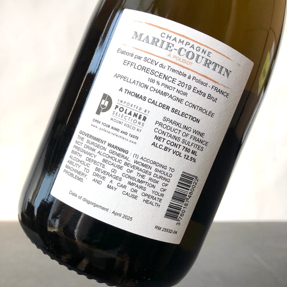 Marie Courtin, Efflorescence Extra Brut (2019), Champagne, France