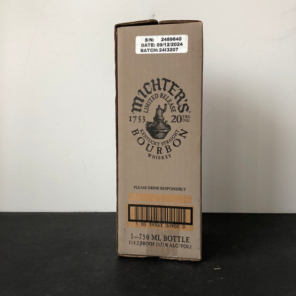 Michter's 20 Years Old Limited Release-Single Barrel Bourbon Whiskey, Kentucky, USA