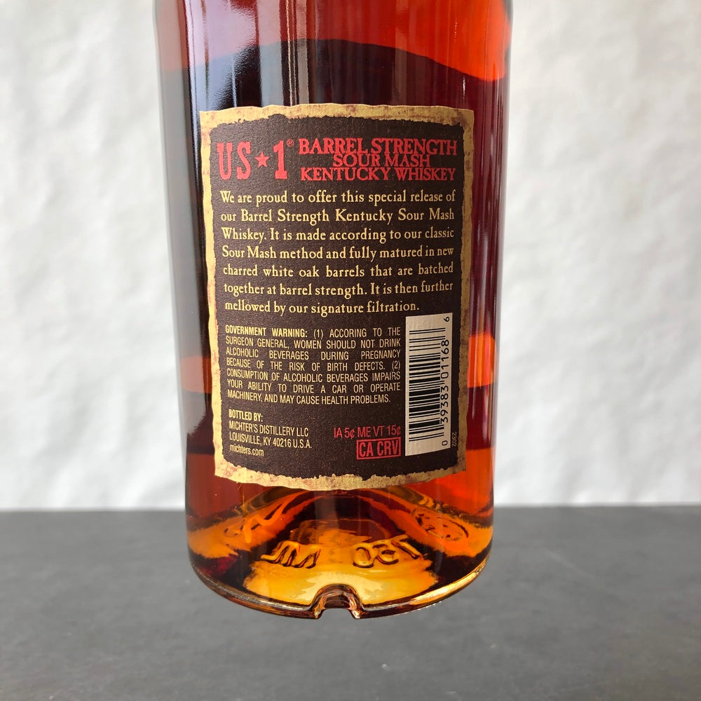 Michter's US-1 Sour Mash (Limited Release-Barrel Strength), Kentucky Whiskey, USA