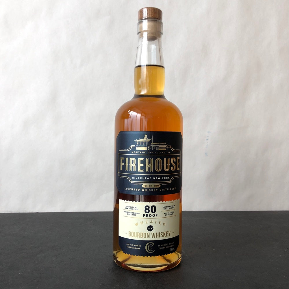 Montauk Distilling Co. Firehouse Wheated Bourbon Whiskey