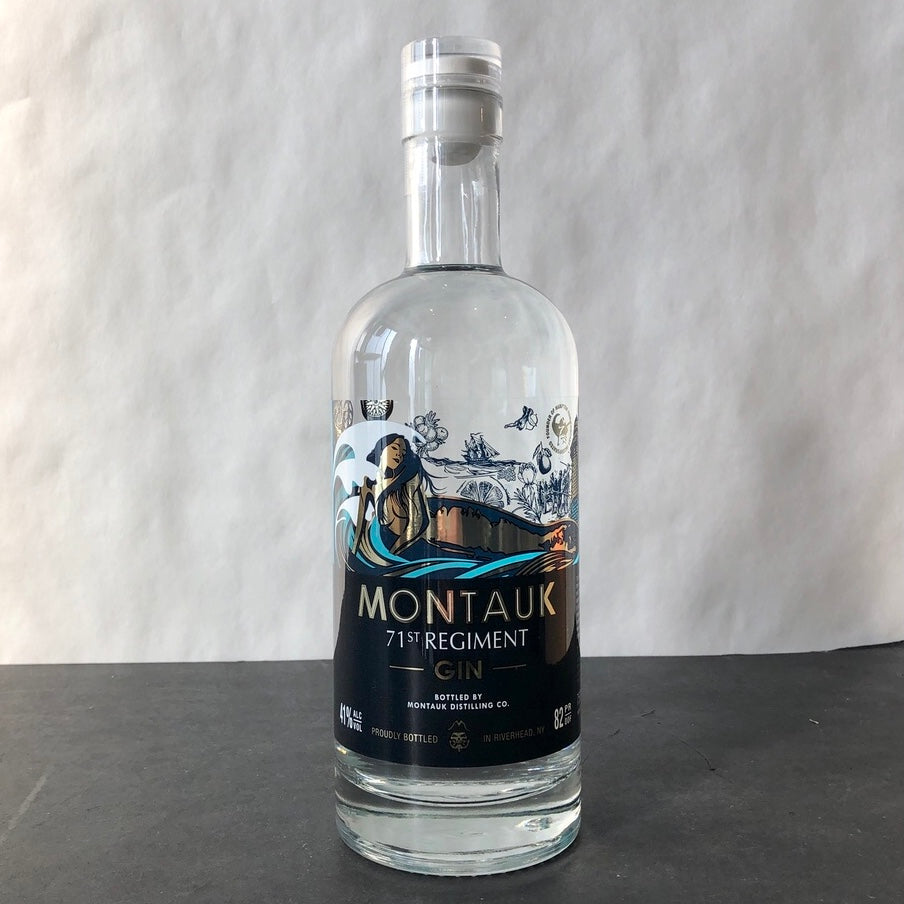 Montauk Distilling Company 71st Regiment Gin, New York, USA