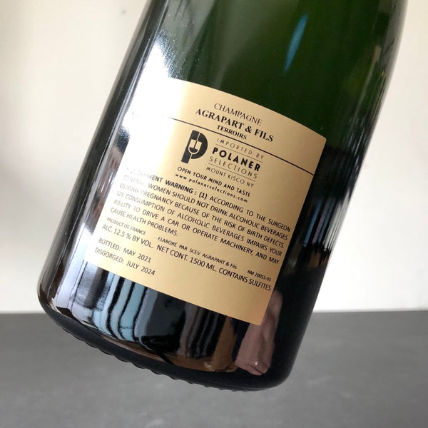 NV Agrapart & Fils Terroirs Blanc de Blancs Grand Cru Extra Brut (19/20) 1.5L Magnum