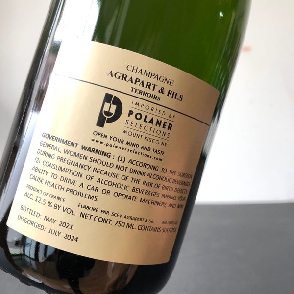 NV Agrapart & Fils Terroirs Blanc de Blancs Grand Cru Extra Brut (19/20)