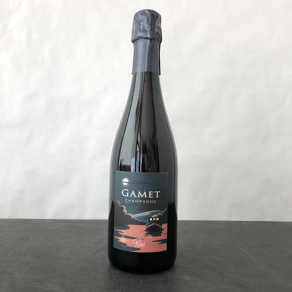 NV Champagne Gamet, Brut Rose Champagne, France