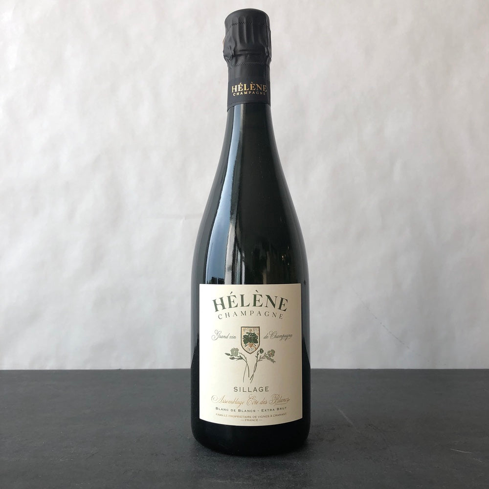 NV Champagne Hélène Sillage Blanc de Blanc Extra Nature, Champagne, France (base 2023)