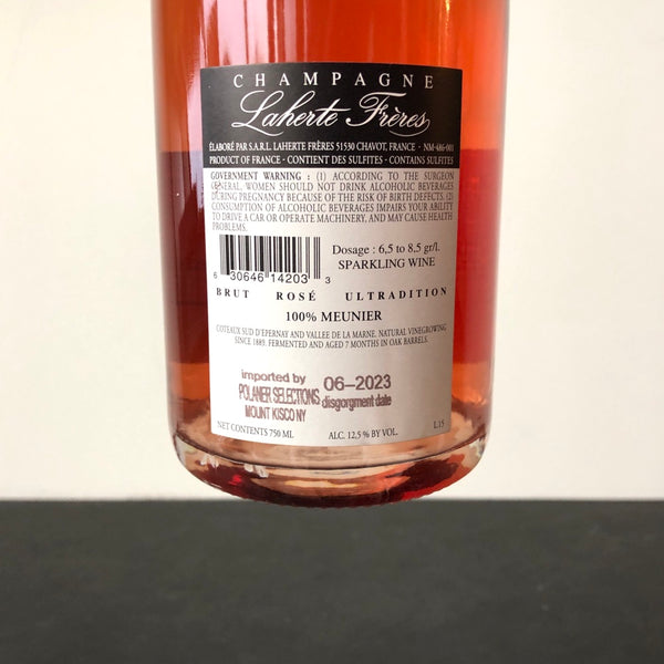 NV Champagne Laherte-Freres, Ultradition Brut Rose, France [2021]