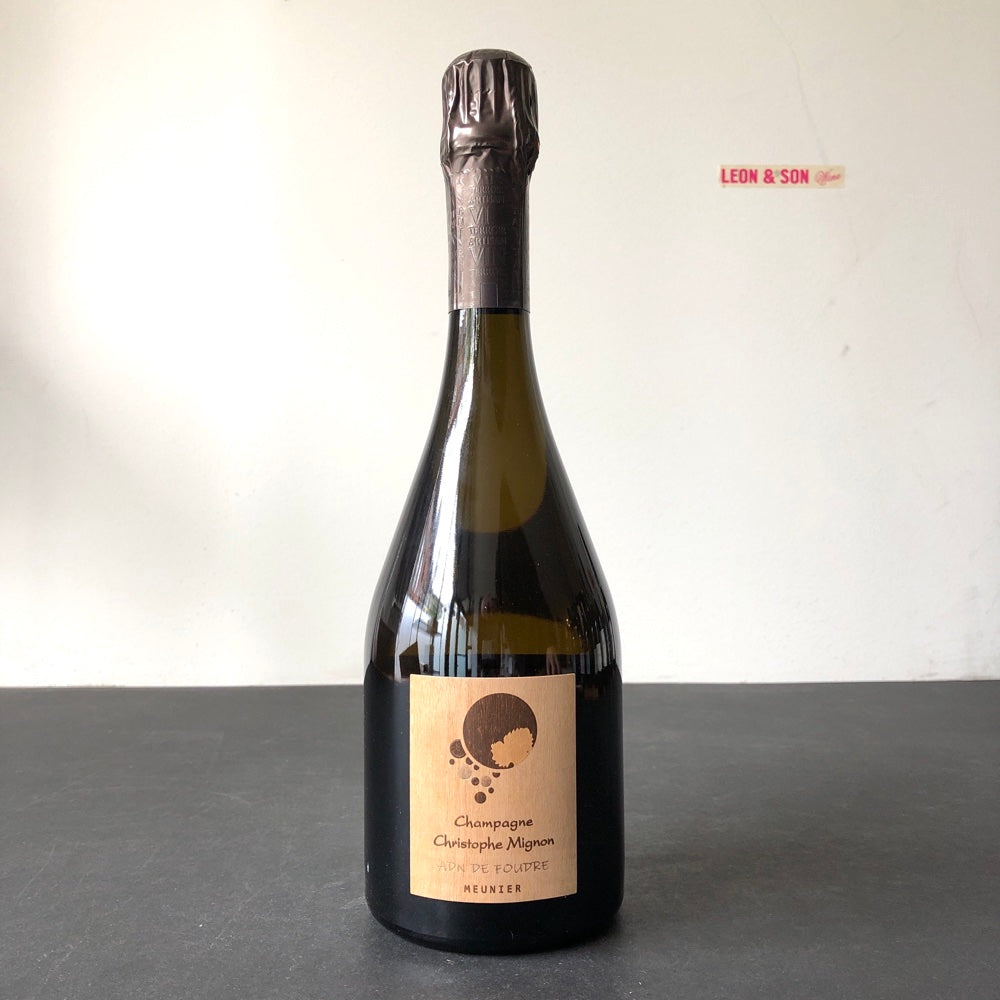 NV Christophe Mignon ADN de Foudre Meunier Brut Nature, Champagne, France (2018)