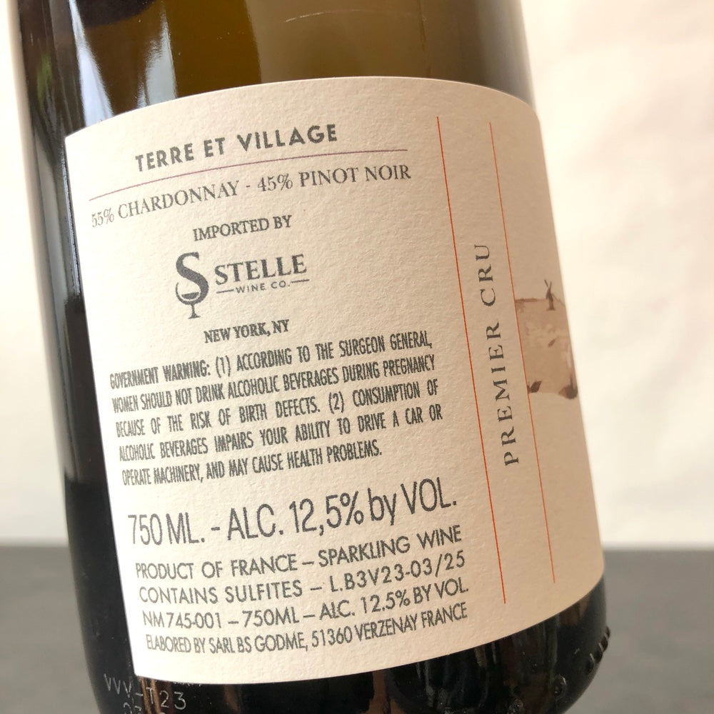 NV Matthieu Godme-Guillaume, Village V.V.V Extra Brut Champagne, France