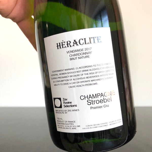 NV Stroebel 'Heraclite' Premier Cru Brut Nature Champagne, France