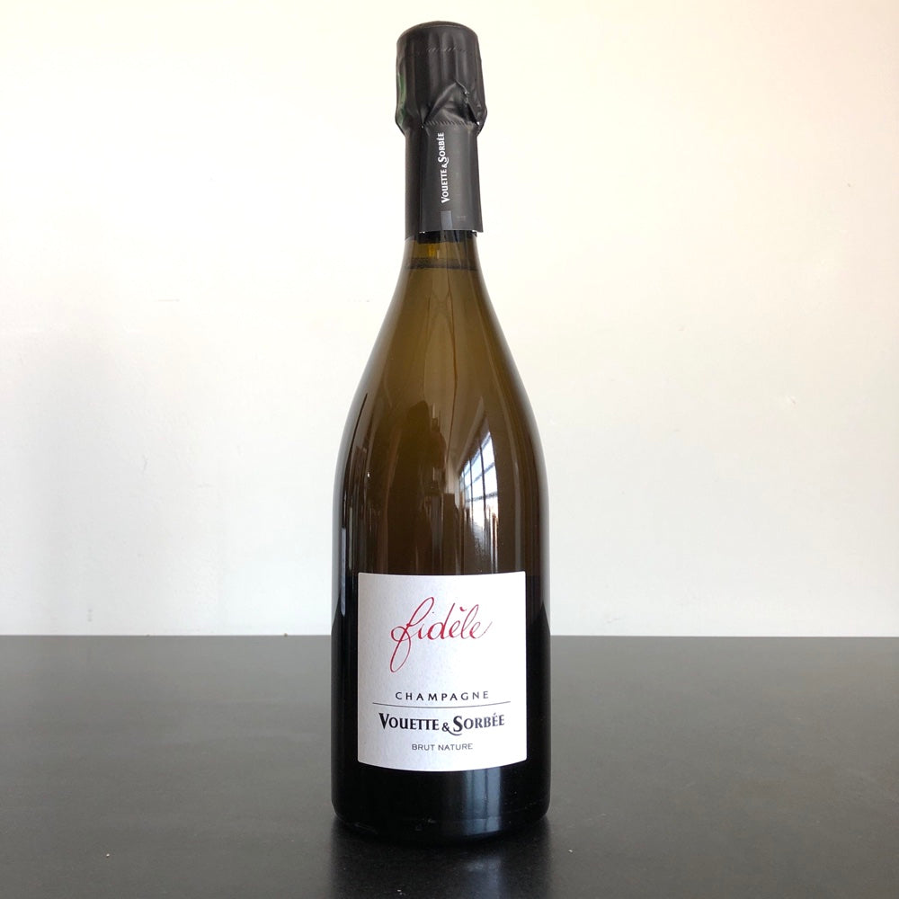 NV Vouette Et Sorbee, Fidele Brut Nature (R20), Champagne, France