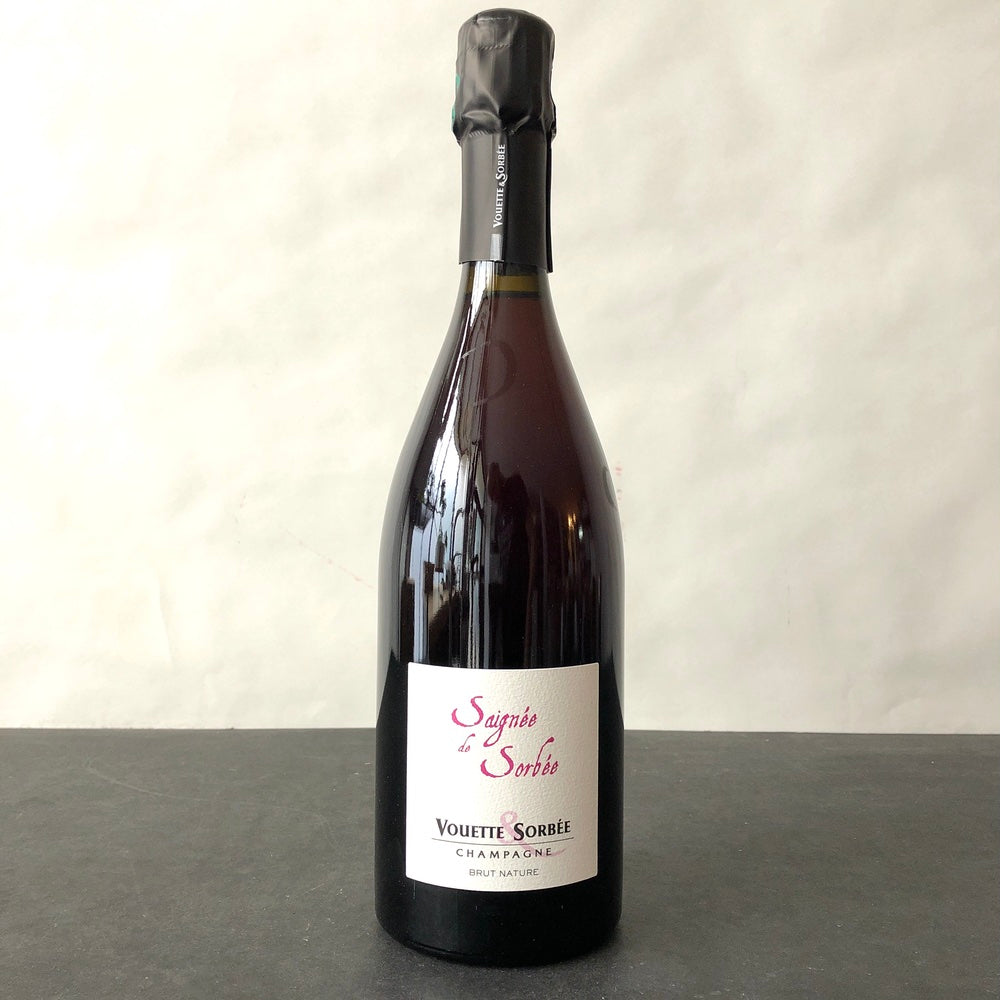 NV Vouette Et Sorbee, Saignee de Sorbee Brut Nature (R20), Champagne, France