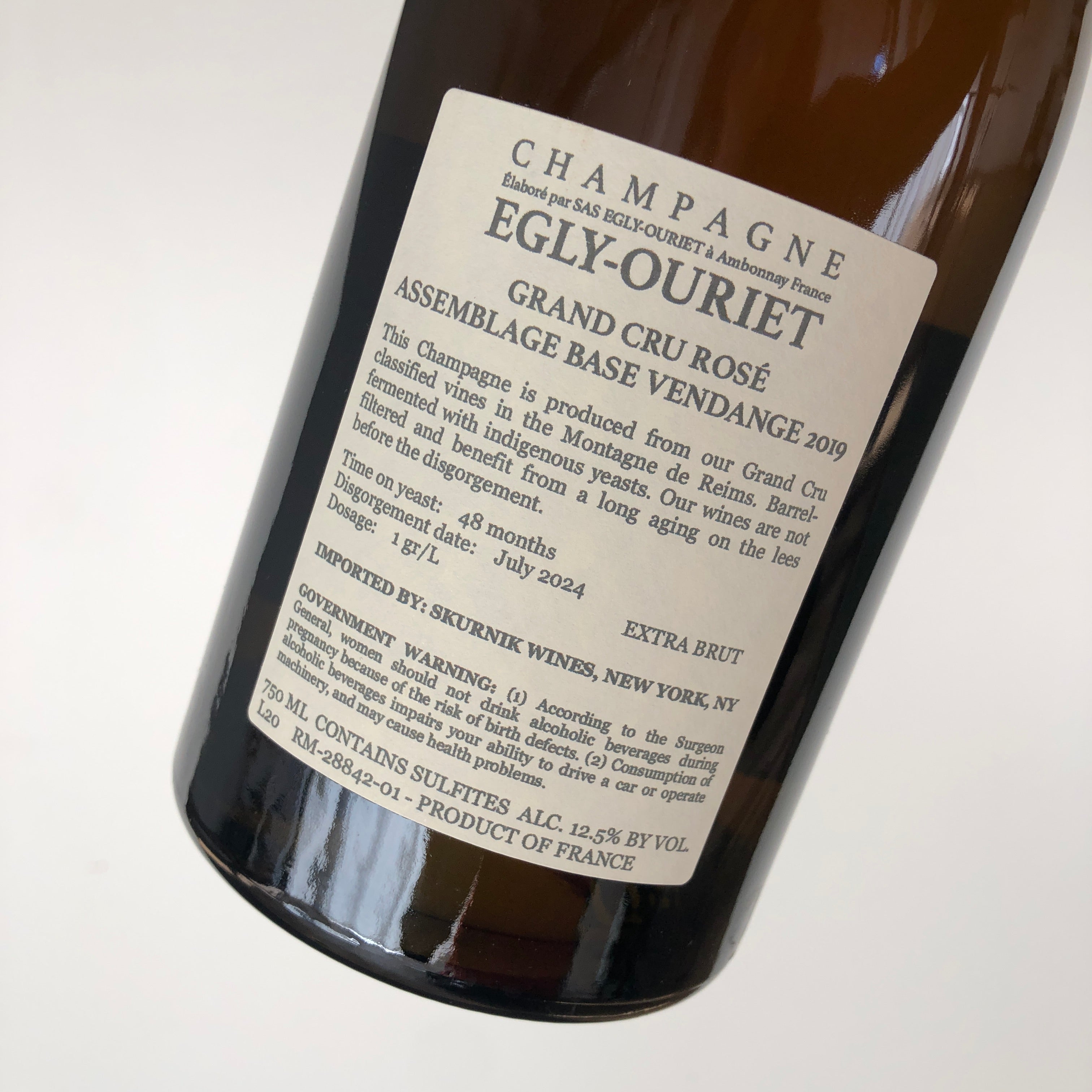 NV Egly-Ouriet Extra Brut Rosé Grand Cru Champagne, France – Leon