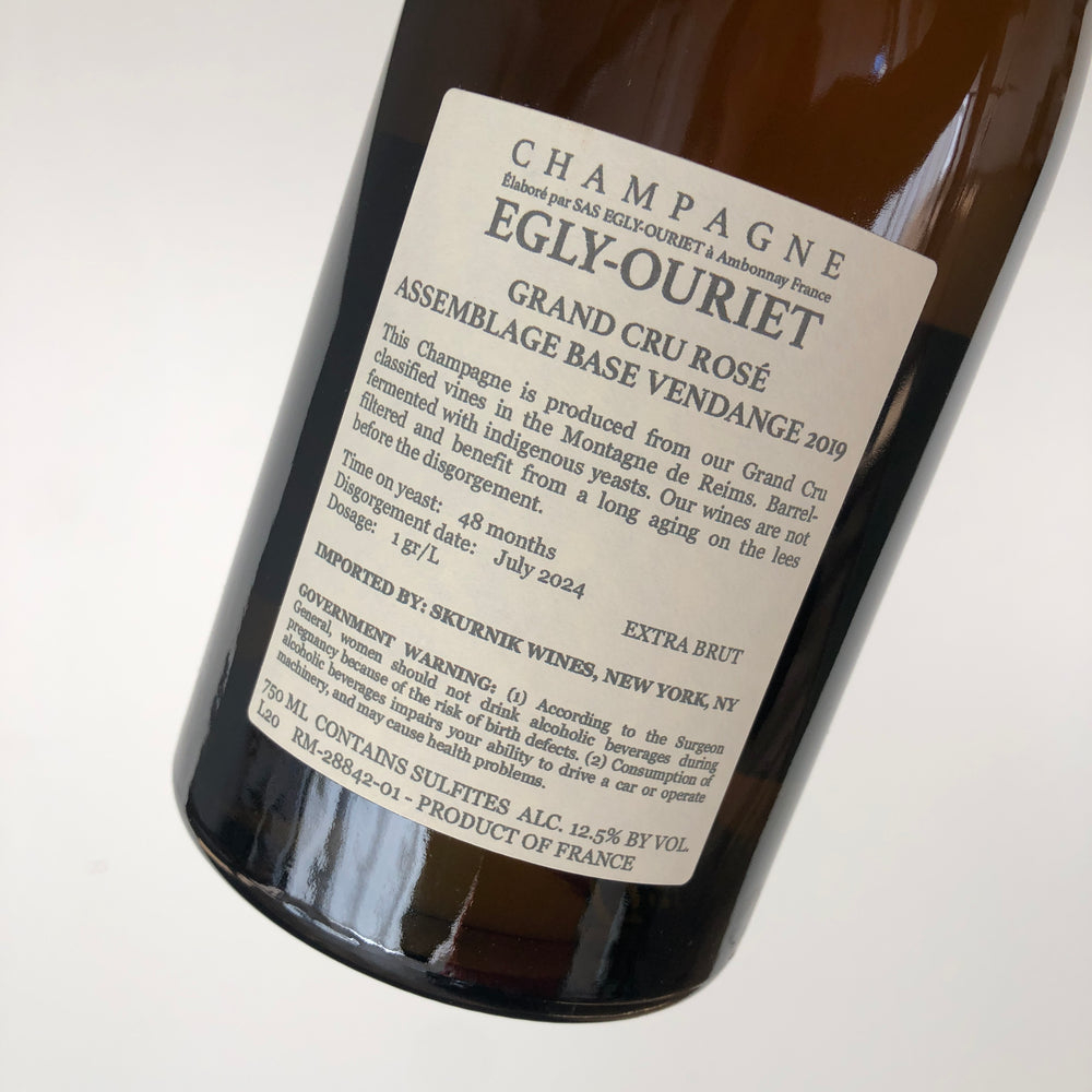 NV Egly-Ouriet Extra Brut Rosé Grand Cru Champagne, France