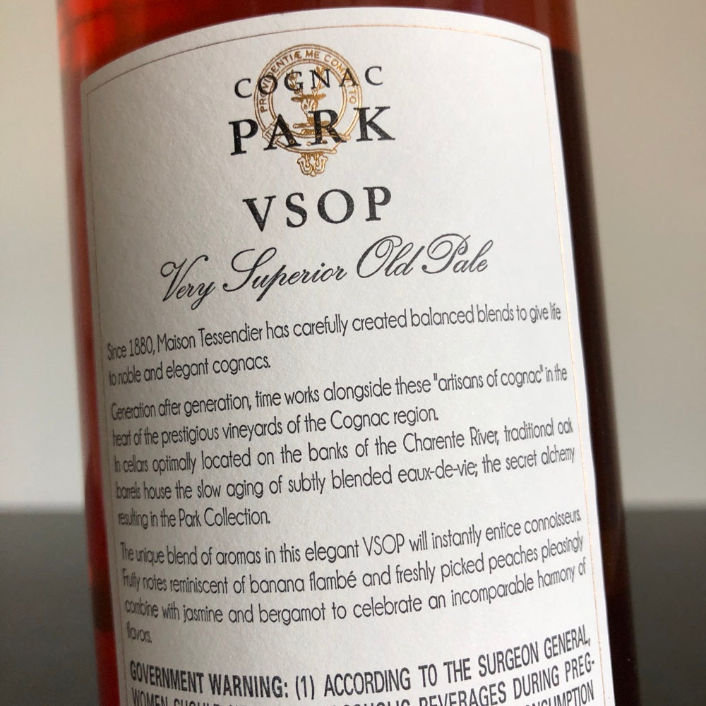 Park Cognac VSOP -Cognac, France – Leon & Son Wine and Spirits