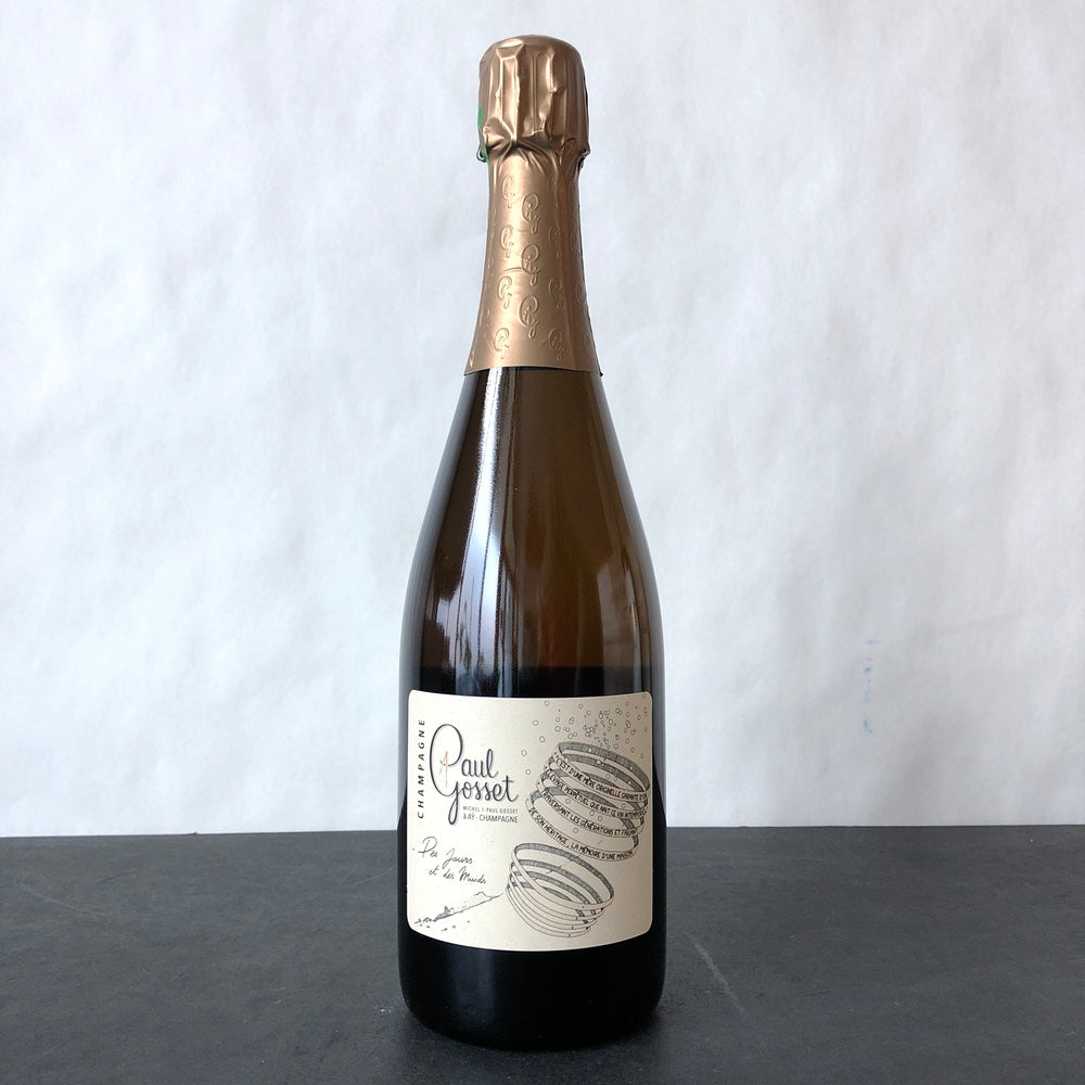 Paul Gosset 'Des Jours et des Muids' Brut Nature, Champagne, France (2021)