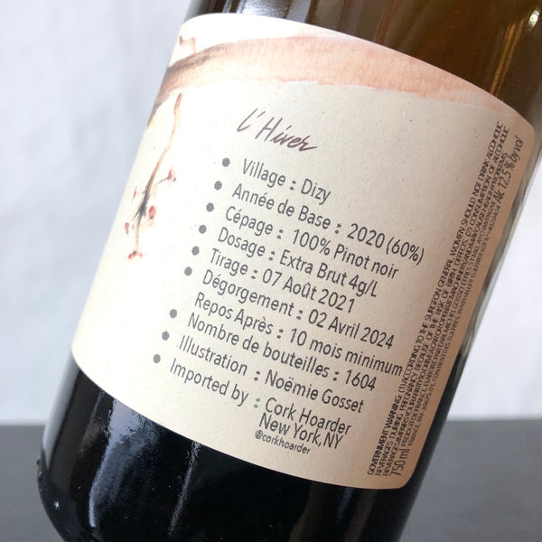 Paul Gosset 'Au Fil des Temps' l'Hiver Extra Brut, Champagne, France (2020)