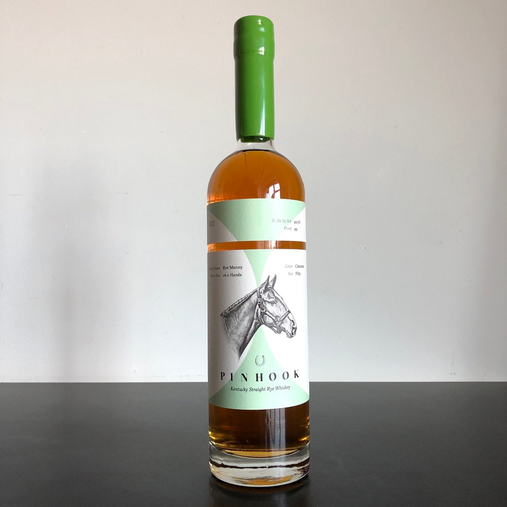 Pinhook 2022 Flagship Rye Munny Kentucky Straight Rye Whiskey (Green Wax)
