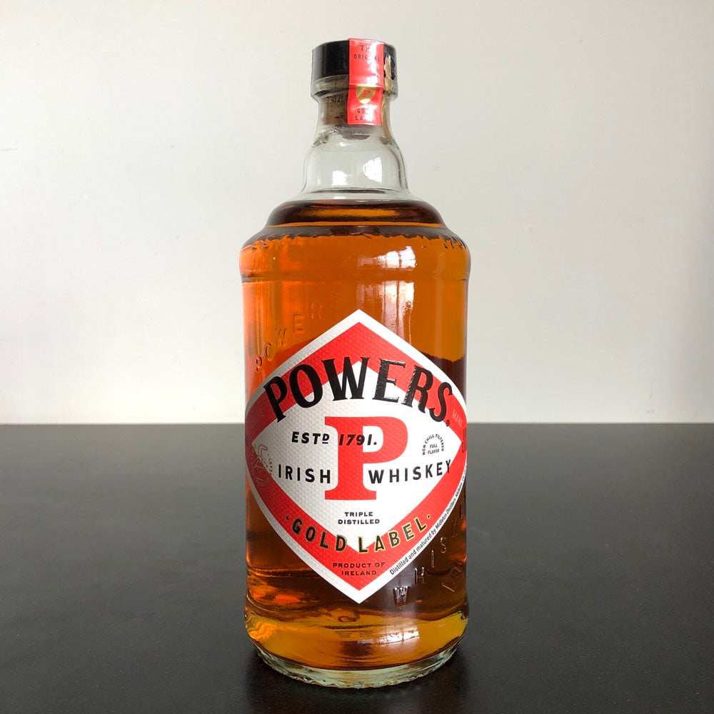 Powers Gold Label Hand Crafted Triple Distilled Irish Whiskey, County Cork, Ireland 750ML