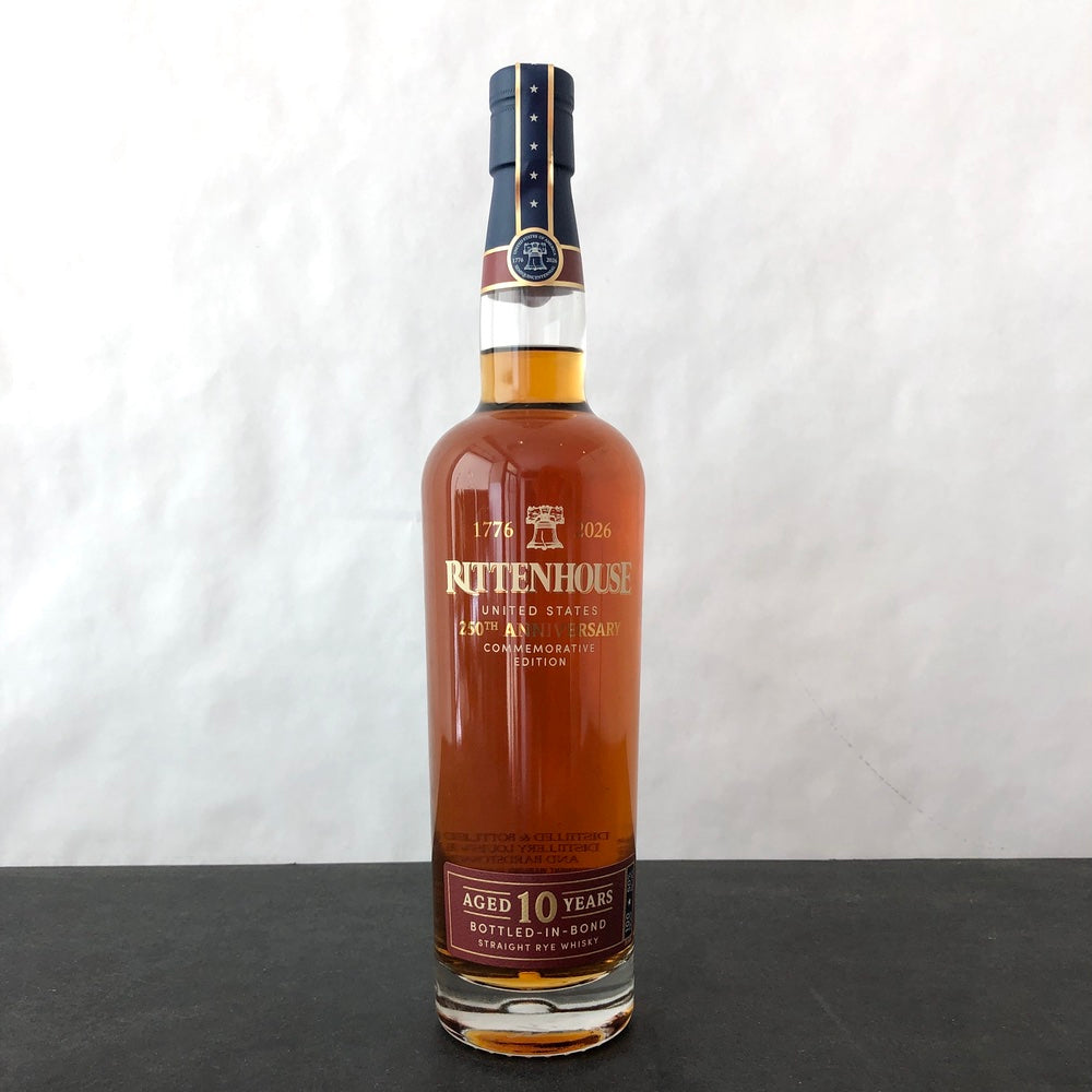 Rittenhouse United States 250th Anniversary Commemorative Edition 10-Year-Old Bottled-in-Bond Straight Rye Whisky, Kentucky, USA