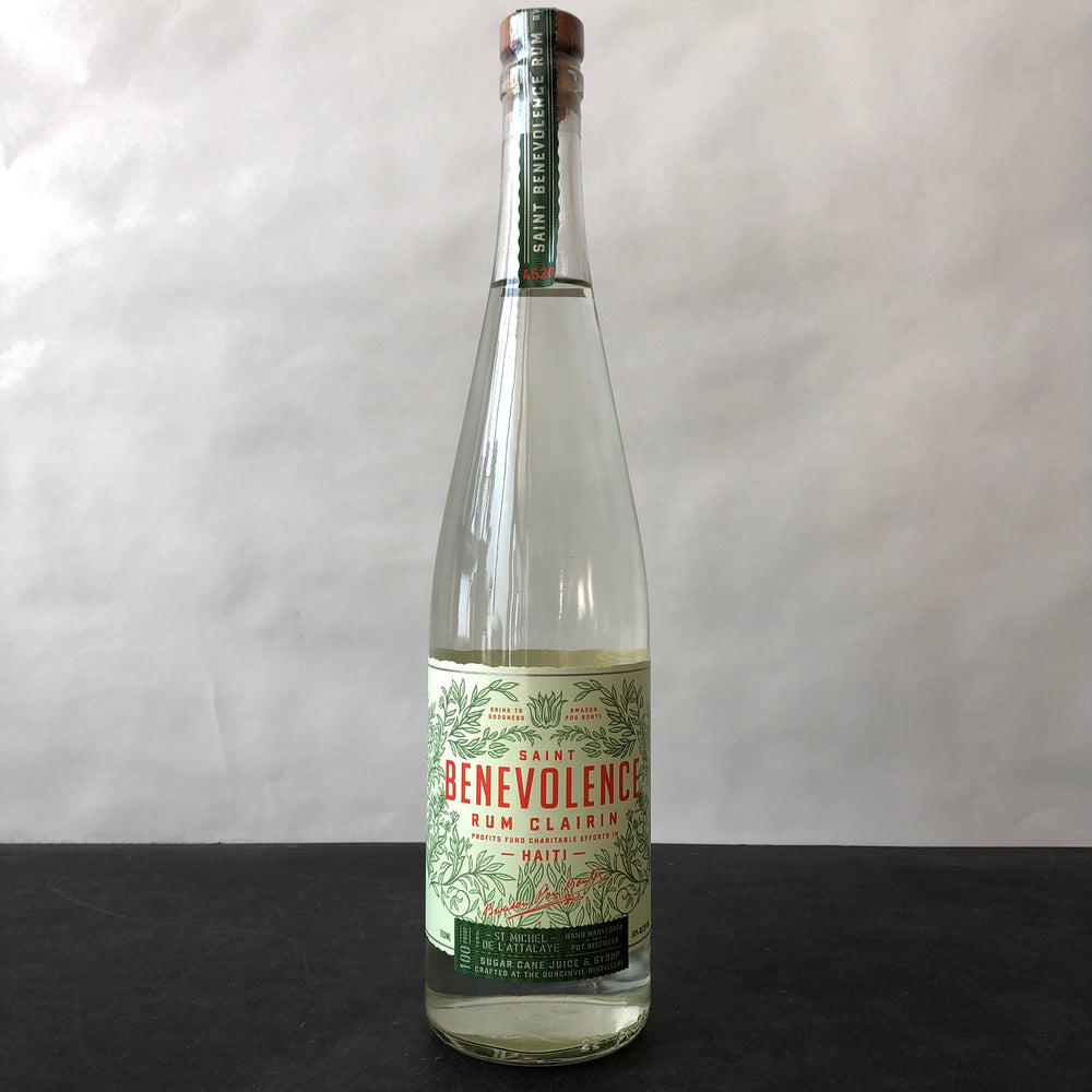 Saint Benevolence, Clairin Rum, Haiti