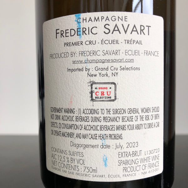 Savart L'Ouverture Premier Cru  Ecueil / Trepail,Blanc de Blancs Brut, Champagne, France (2021)