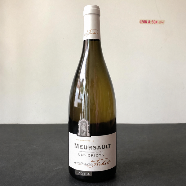 2024 Jean-Philippe Fichet Meursault Les Criots, Cote de Beaune, France