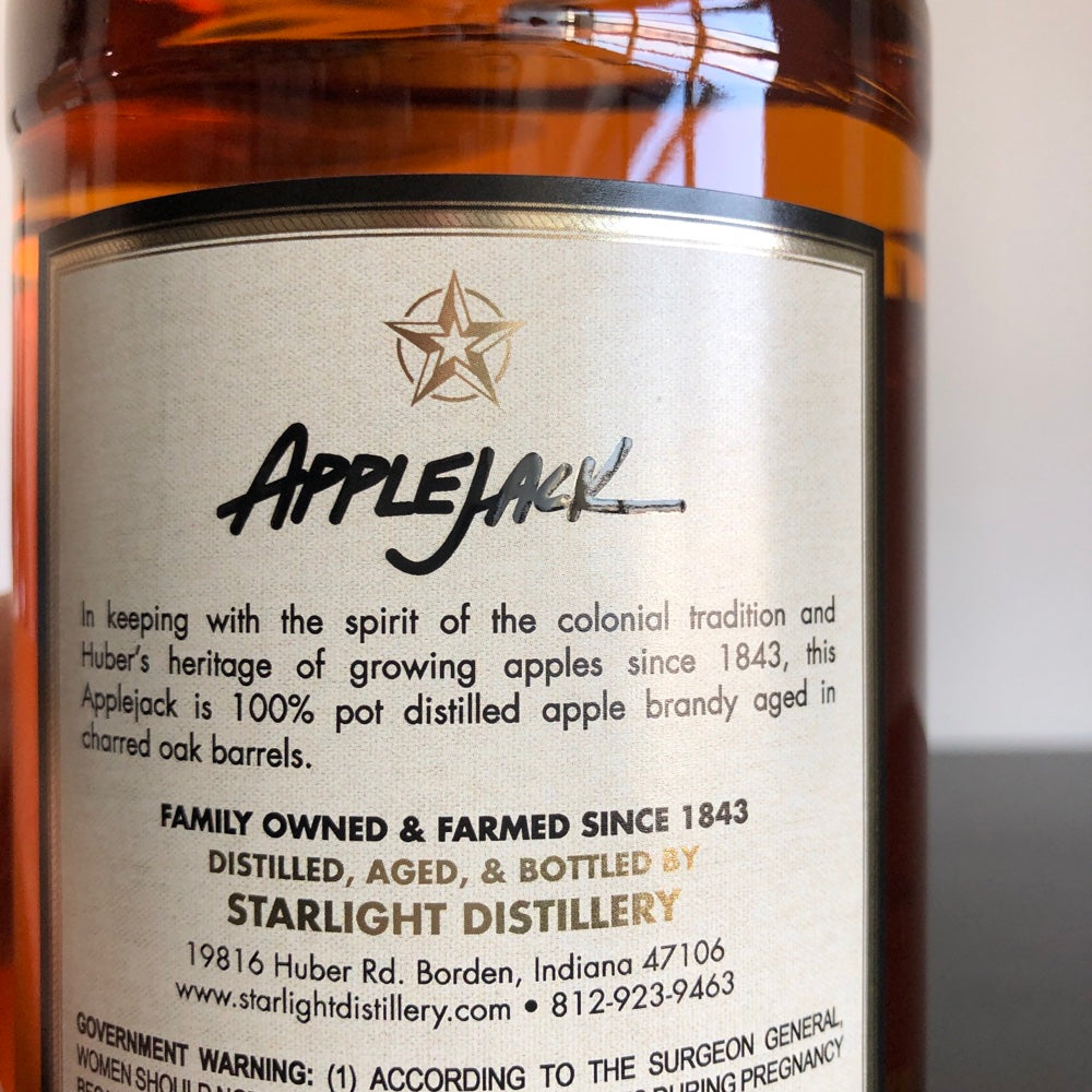 Starlight Distillery Small Batch Applejack Brandy – Leon Starlight Distillery Small Batch Applejack Brandy – Leon