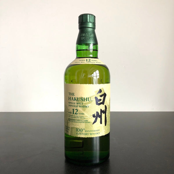 The Hakushu 100th Anniversary 12 Year Old Single Malt Whisky, Japan