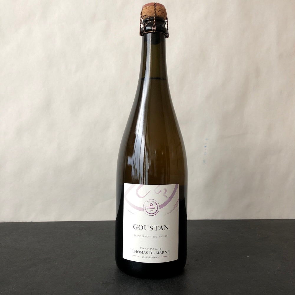 Thomas de Marne 'Goustan' Blanc de Noirs Brut Nature, Champagne, France (R22)