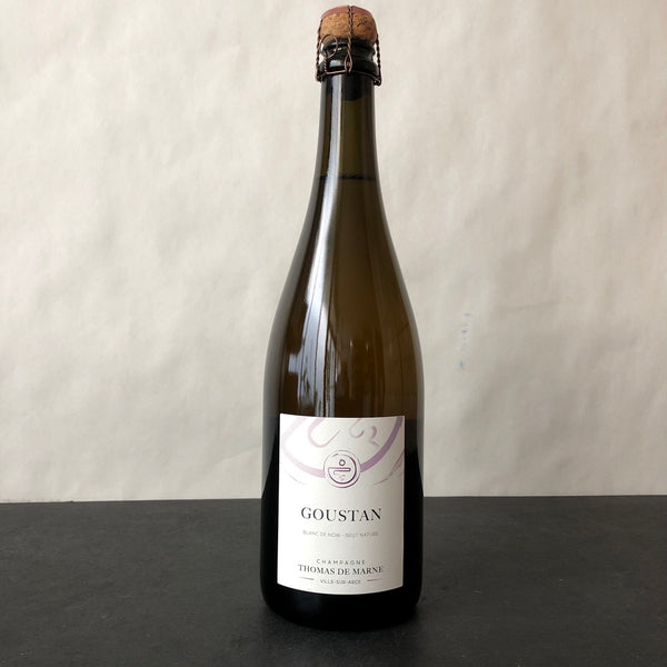 Thomas de Marne 'Goustan' Blanc de Noirs Brut Nature, Champagne, France (R22)