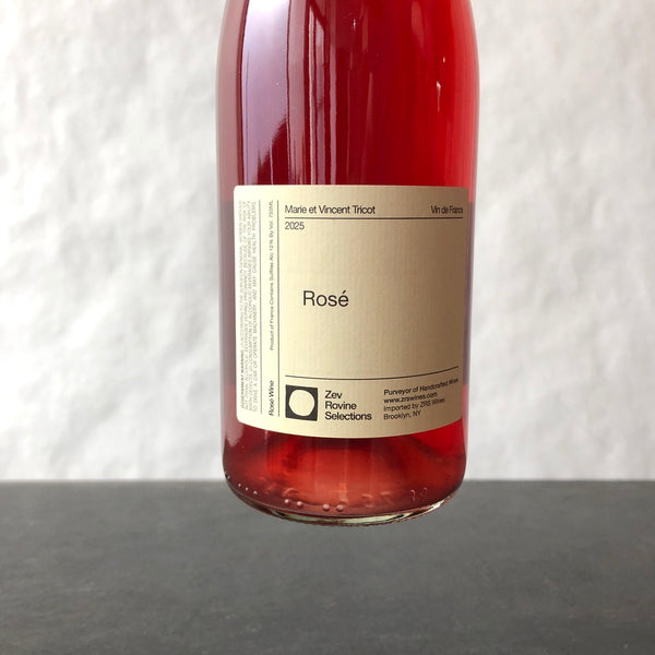 2025 Marie & Vincent Tricot Gamay 'Rose', Vin de France