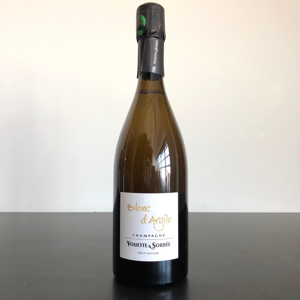 Vouette et Sorbee Cuvee Blanc d'Argile Blanc de Blancs Extra Brut (R20), Champagne, France