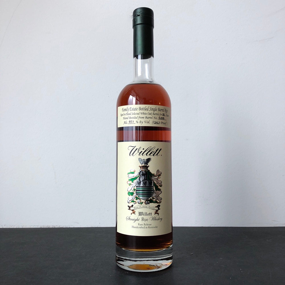 Willett Family Estate Rare Release 10 Year Old Straight Rye Whiskey, Kentucky, USA #6206