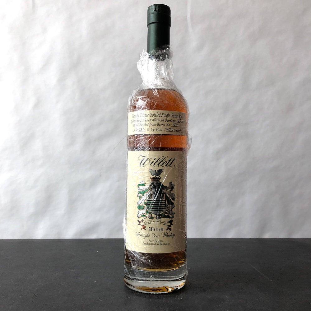 Willett Family Estate Rare Release 6 YR, #673, Straight Rye Whiskey, Kentucky, USA