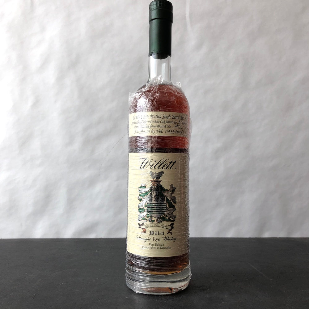 Willett Family Estate Rare Release 8 YR, #2871, Straight Rye Whiskey, Kentucky, USA