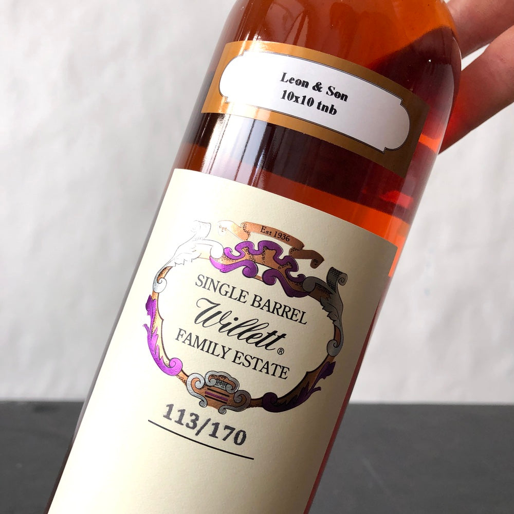 Willett Family Estate Rare Release ‘Leon & Son' 10 Year Old Straight Bourbon Whiskey, Kentucky, USA #12474