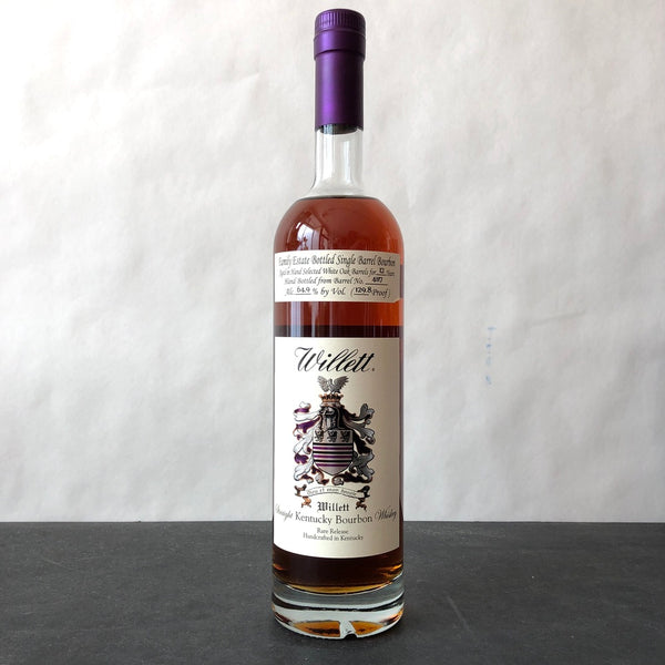 Willett Family Estate Straight Bourbon Whiskey, 'Rare Release 12 YR, #4117 - Skurnik Selection - 9th Floor'
