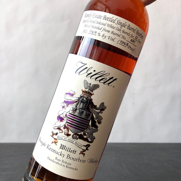 Willett Family Estate Straight Bourbon Whiskey, 'Rare Release 12 YR, #4117 - Skurnik Selection - 9th Floor'