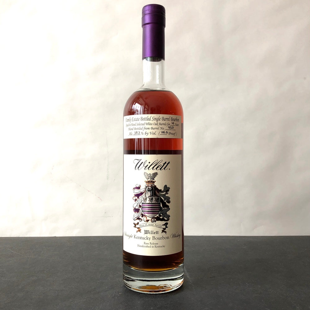 Willett Family Estate Straight Bourbon Whiskey, 'Rare Release 14 YR, #9521 - Skurnik Selection - 9th Floor'