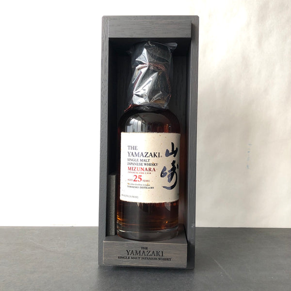 Yamazaki Mizunara 25 Year Old Japanese Single Malt Whisky, Japan