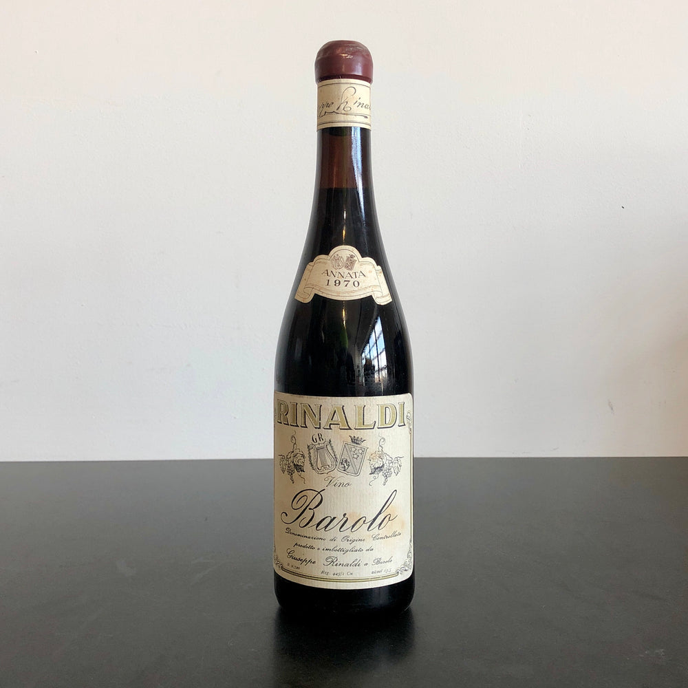 1970 Giuseppe Rinaldi Barolo DOCG Piedmont, Italy