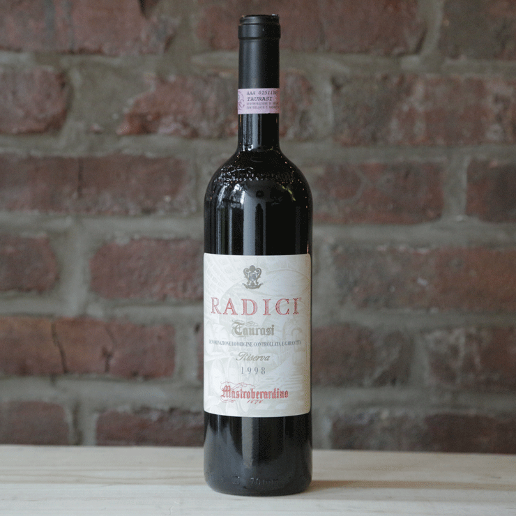 1998 Mastroberardino Radici Riserva, Taurasi DOCG, Italy