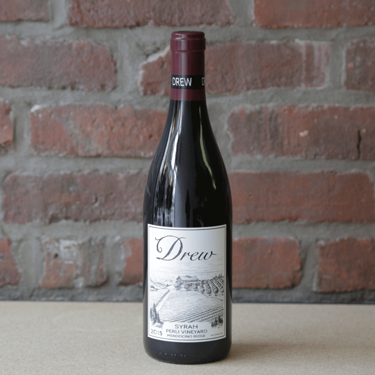 2015 Drew Family Cellars Perli Vineyard Syrah, Mendocino Ridge, USA