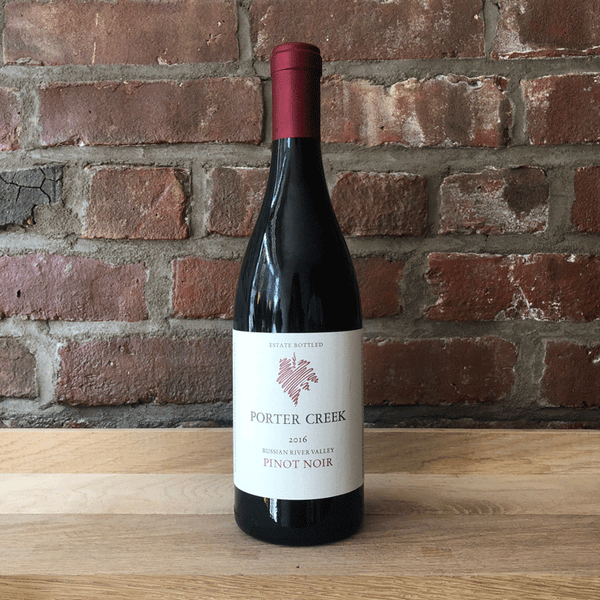 2016 Porter Creek Estate Pinot Noir, Russian River Valley, USA