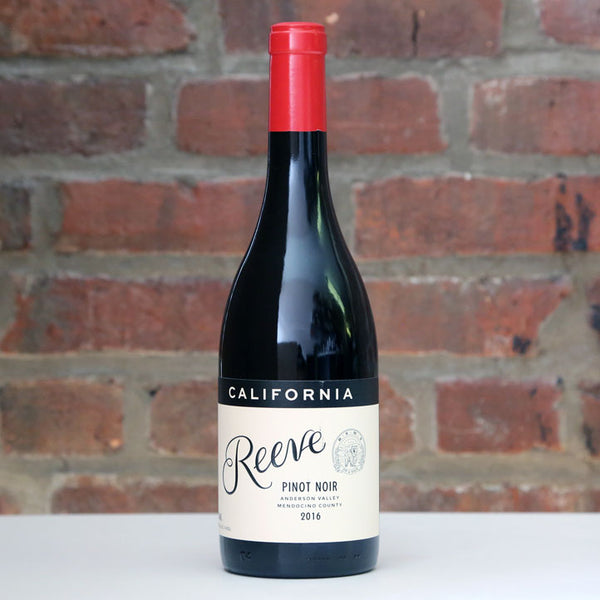 2016 Reeve Pinot Noir, Anderson Valley, USA