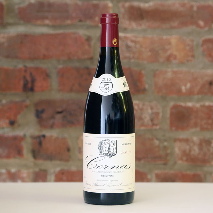 2018 Thierry Allemand Cornas Chaillots, Rhone, France